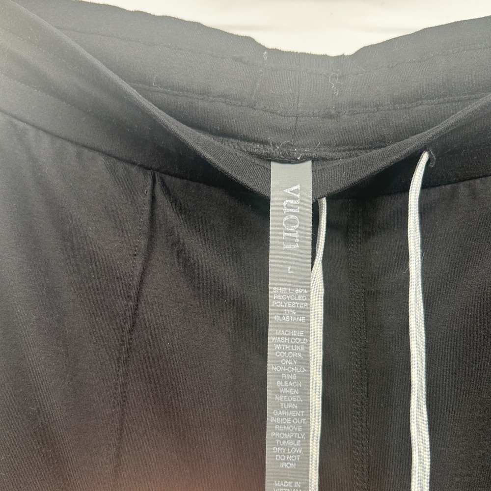 Vuori Womens Black Halo Essential Wide Leg Athleisure Lounge Pants Size L - Picture 5 of 7